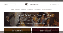 Desktop Screenshot of ilpontevecchio.com